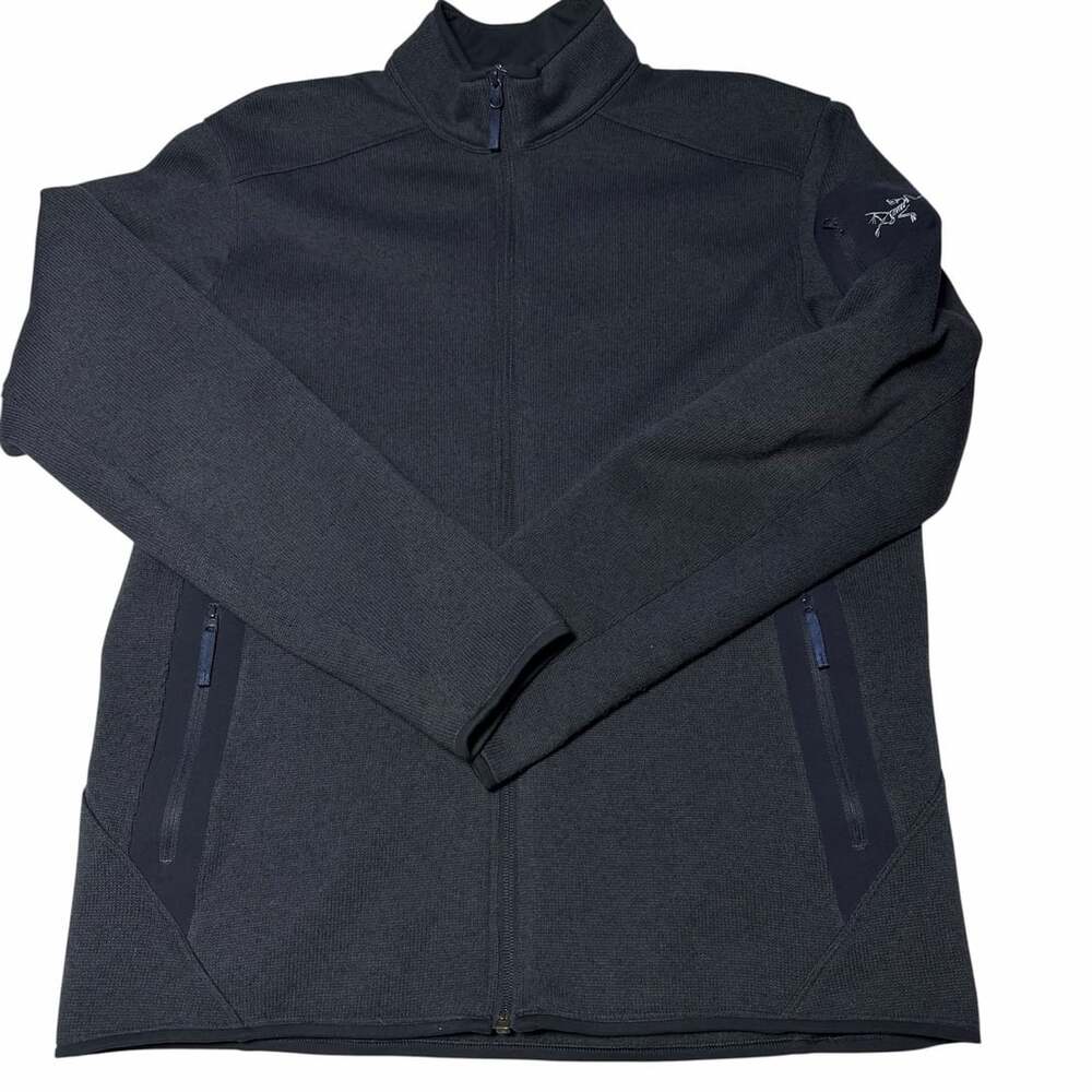 Arc'teryx Covert Cardigan Men's Full-Zip Fleece Jacket Black Size L